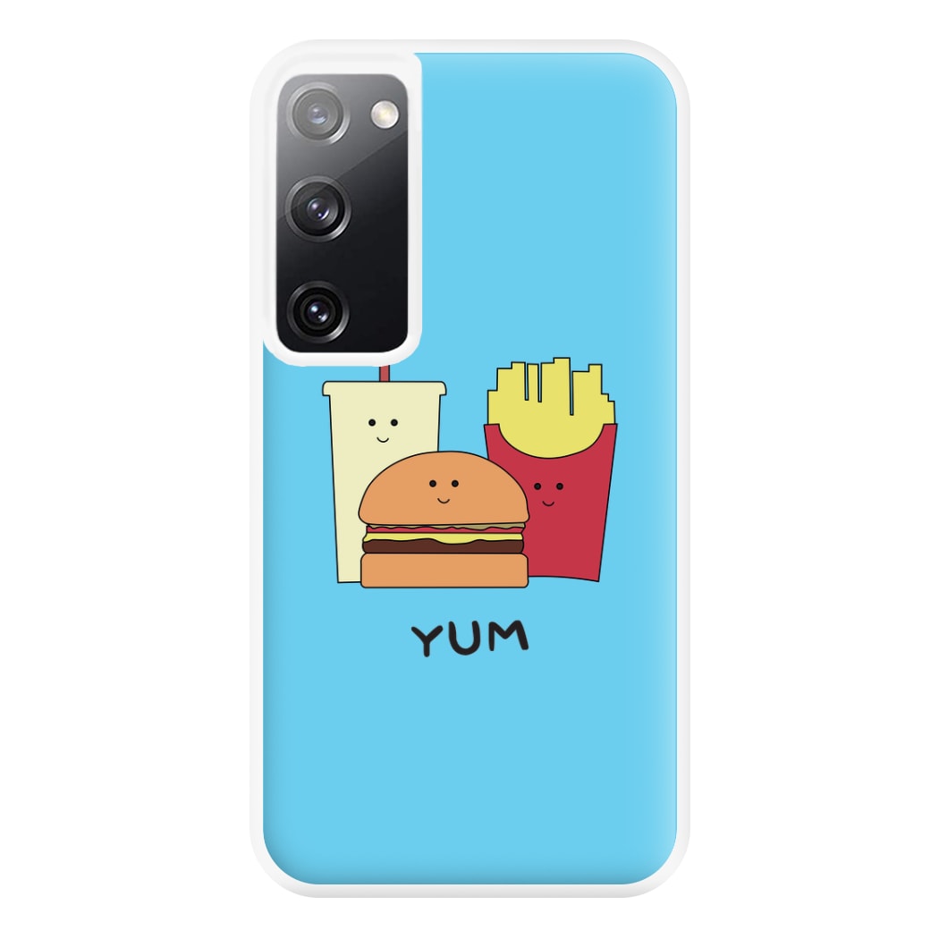 Fast Food Meal - Fast Food Patterns Phone Case for Galaxy S20