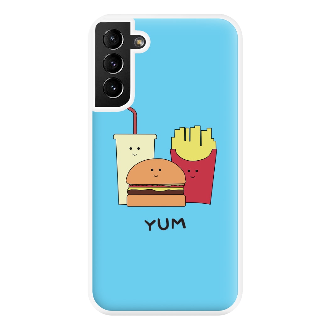 Fast Food Meal - Fast Food Patterns Phone Case for Galaxy S21 Plus