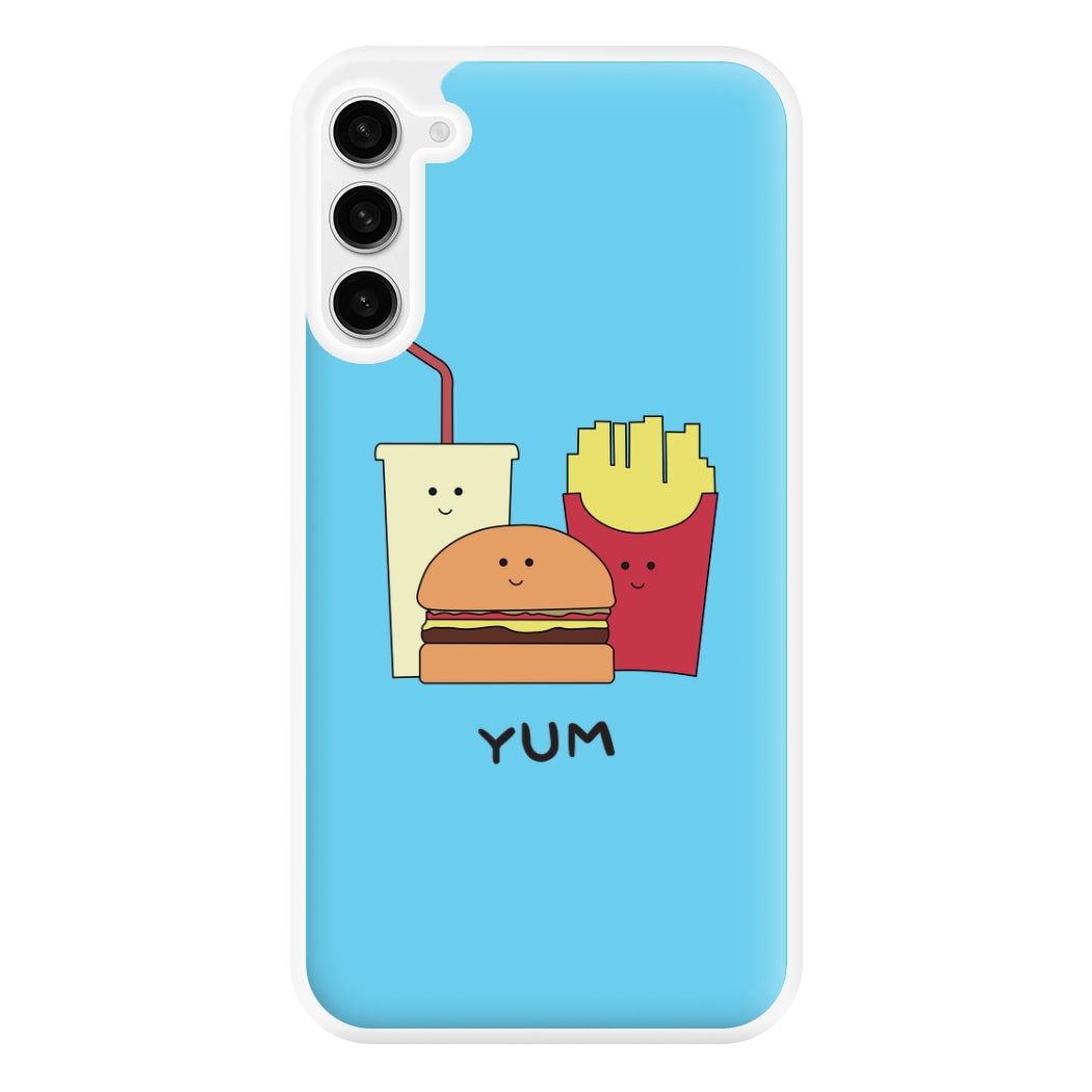 Fast Food Meal - Fast Food Patterns Phone Case for Galaxy S23FE