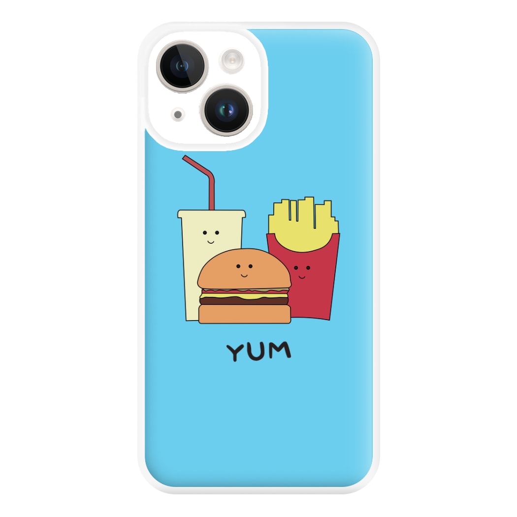 Fast Food Meal - Fast Food Patterns Phone Case for iPhone 14