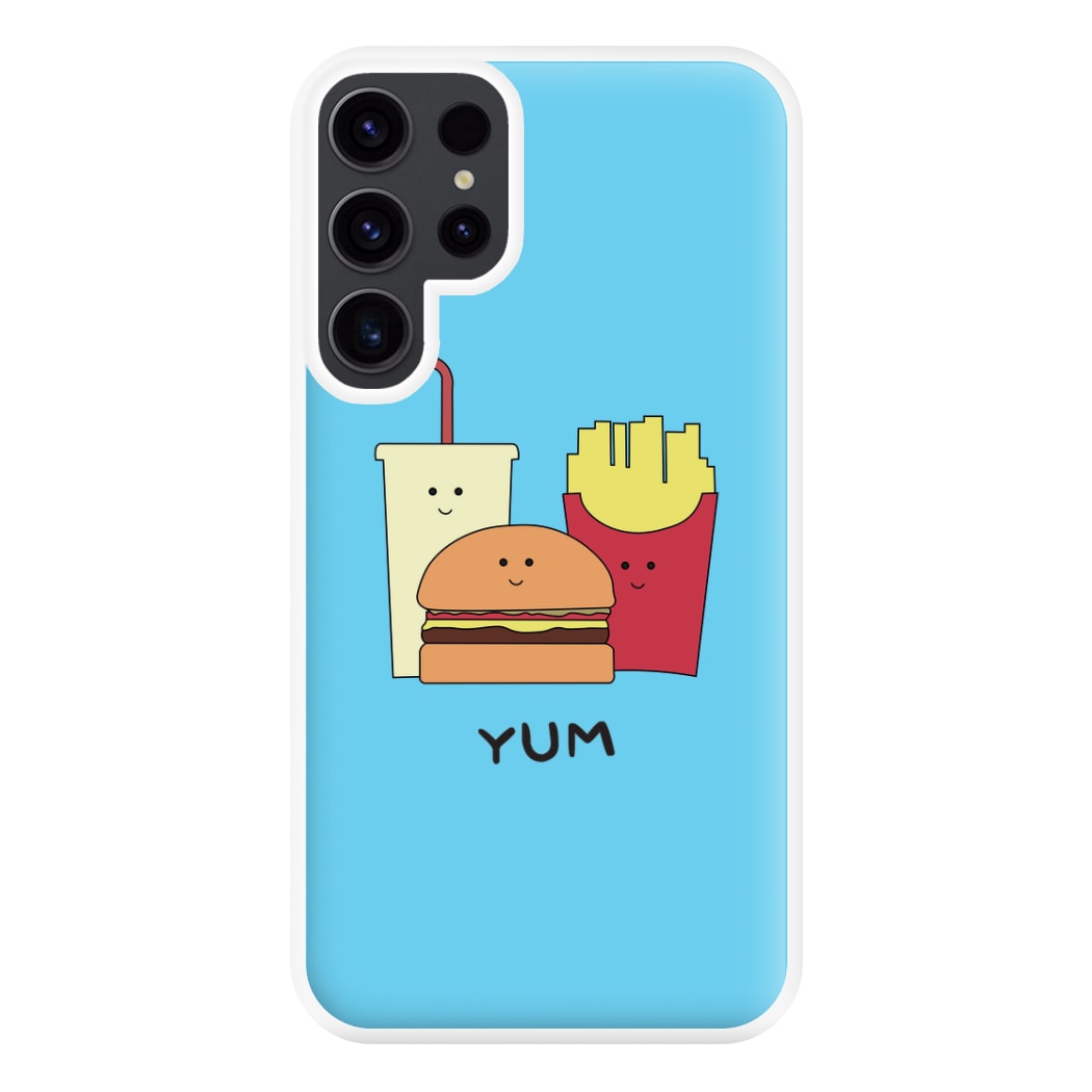 Fast Food Meal - Fast Food Patterns Phone Case for Galaxy S23 Ultra