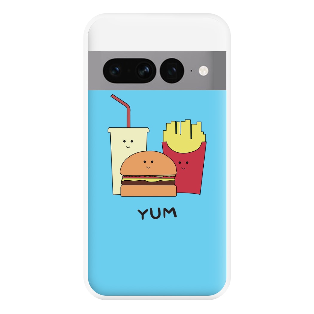 Fast Food Meal - Fast Food Patterns Phone Case for Google Pixel 7 Pro