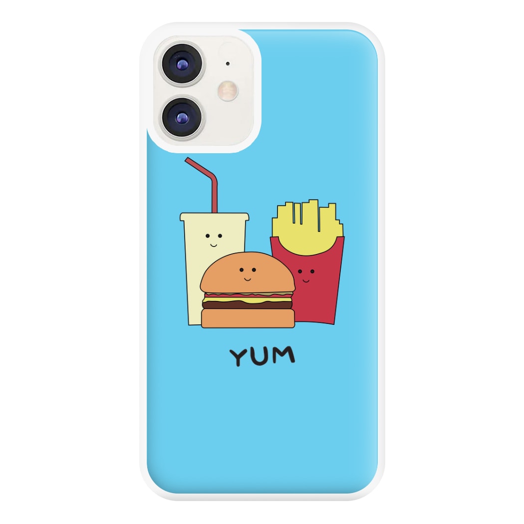 Fast Food Meal - Fast Food Patterns Phone Case for iPhone 11