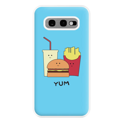 Fast Food Meal - Fast Food Patterns Phone Case for Galaxy S10e