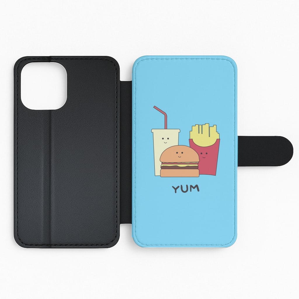 Fast Food Meal - Fast Food Patterns Flip Phone Case