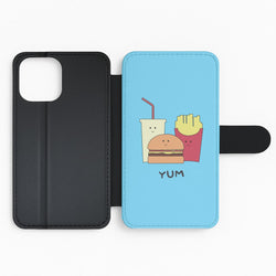 Fast Food Meal - Fast Food Patterns Flip Phone Case