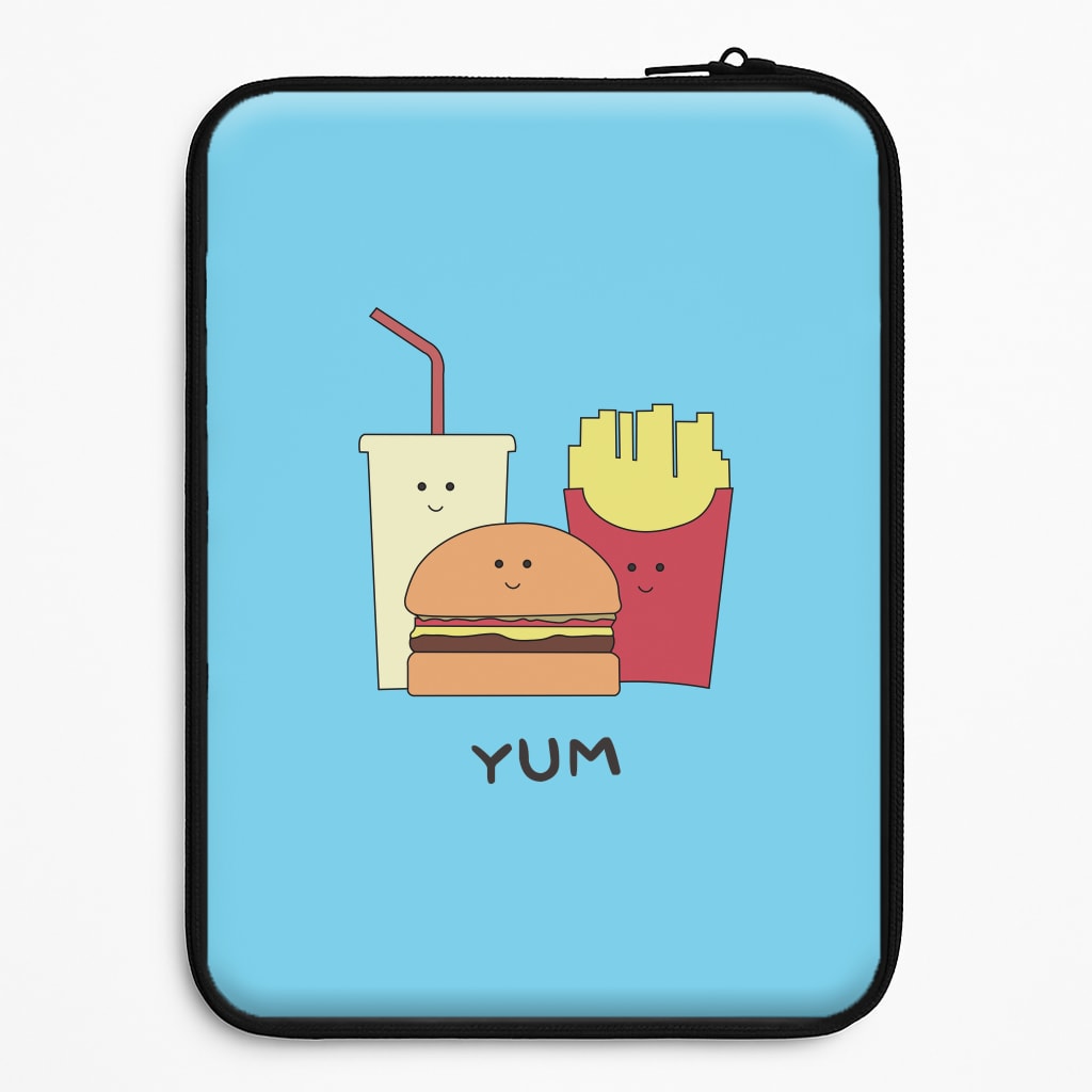 Fast Food Meal - Fast Food Patterns Laptop Sleeve