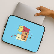 Fast Food Meal - Fast Food Patterns Laptop Sleeve 2