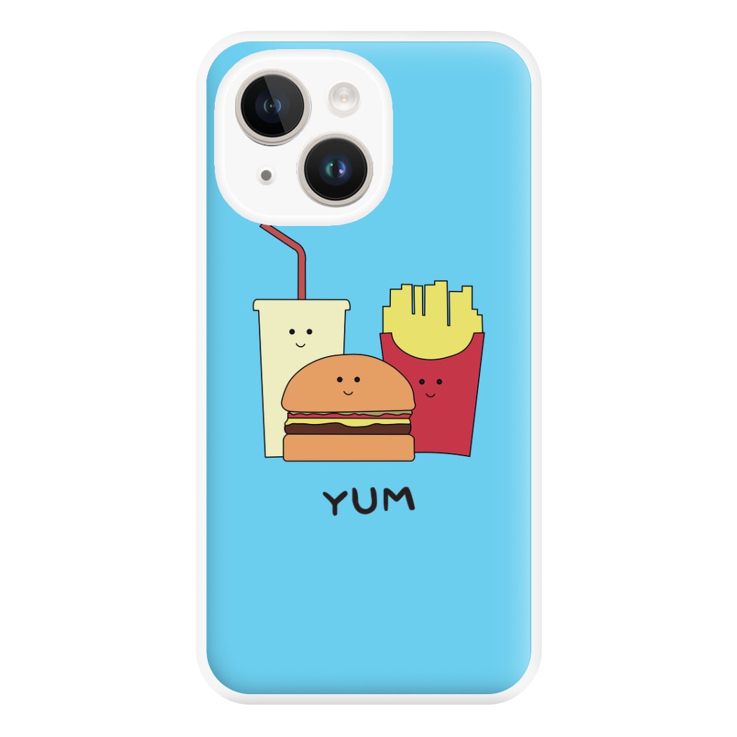 Fast Food Meal - Fast Food Patterns Phone Case for iPhone 14 Plus