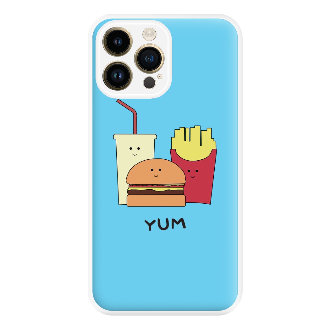 Fast Food Meal - Fast Food Patterns Phone Case for iPhone 14 Pro Max