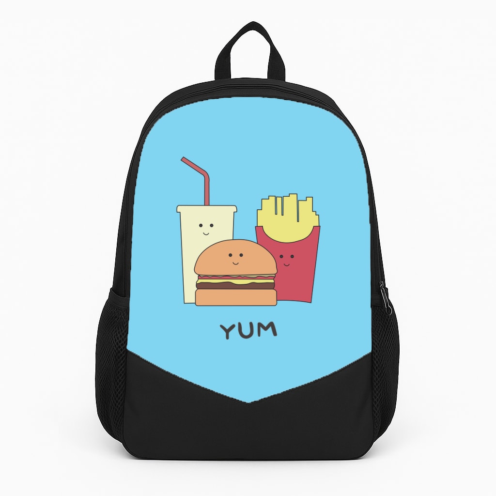 Fast Food Meal - Fast Food Patterns Backpack