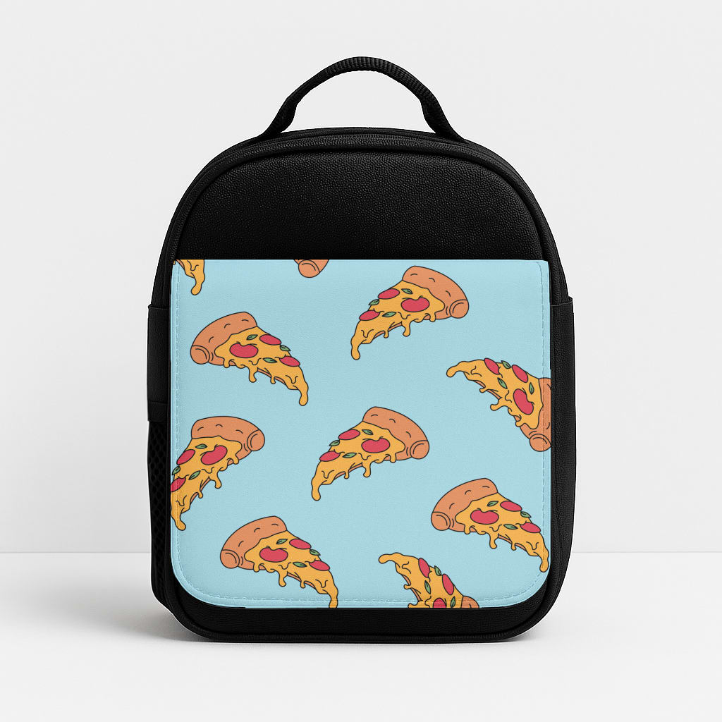 Pizza - Fast Food Patterns Lunchbox