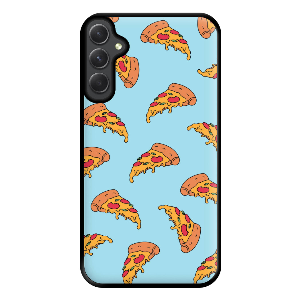 Pizza - Fast Food Patterns Phone Case for Galaxy A34