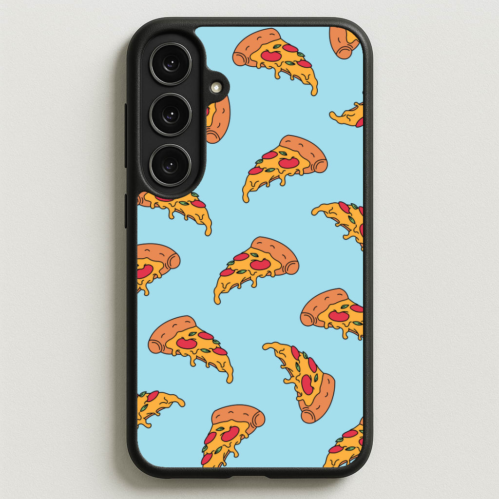 Pizza - Fast Food Patterns Phone Case for Galaxy S25FE