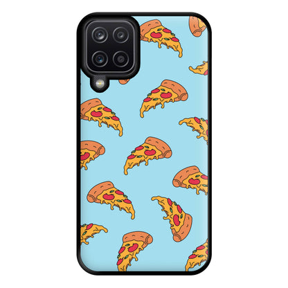 Pizza - Fast Food Patterns Phone Case for Galaxy A12