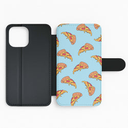 Pizza - Fast Food Patterns Flip Phone Case