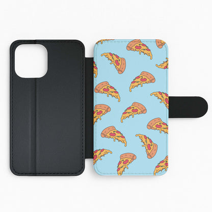 Pizza - Fast Food Patterns Flip Phone Case