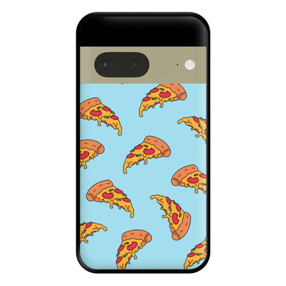 Pizza - Fast Food Patterns Phone Case for Google Pixel 7a