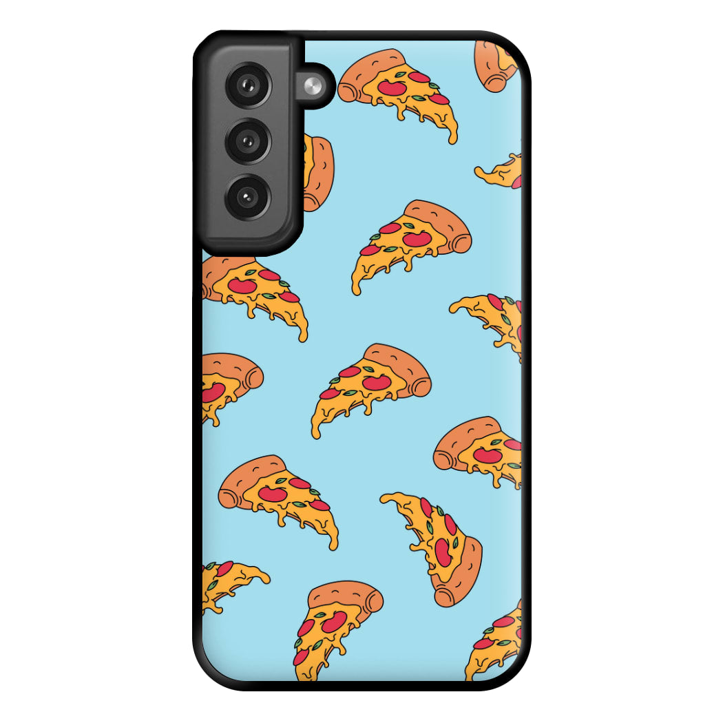 Pizza - Fast Food Patterns Phone Case for Galaxy S21FE