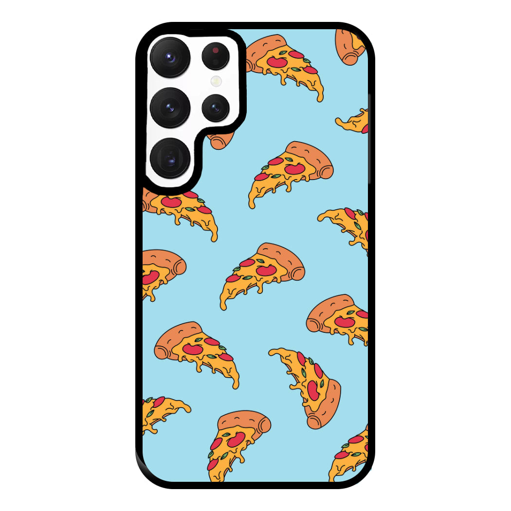 Pizza - Fast Food Patterns Phone Case for Galaxy S22 Ultra