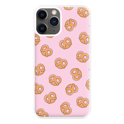 Pretzels - Fast Food Patterns Phone Case for iPhone 12 Pro Max