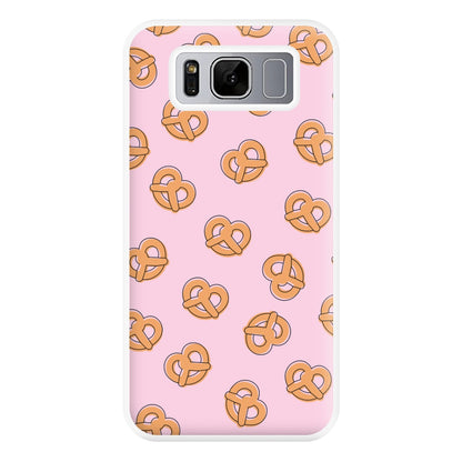 Pretzels - Fast Food Patterns Phone Case for Galaxy S8 Plus