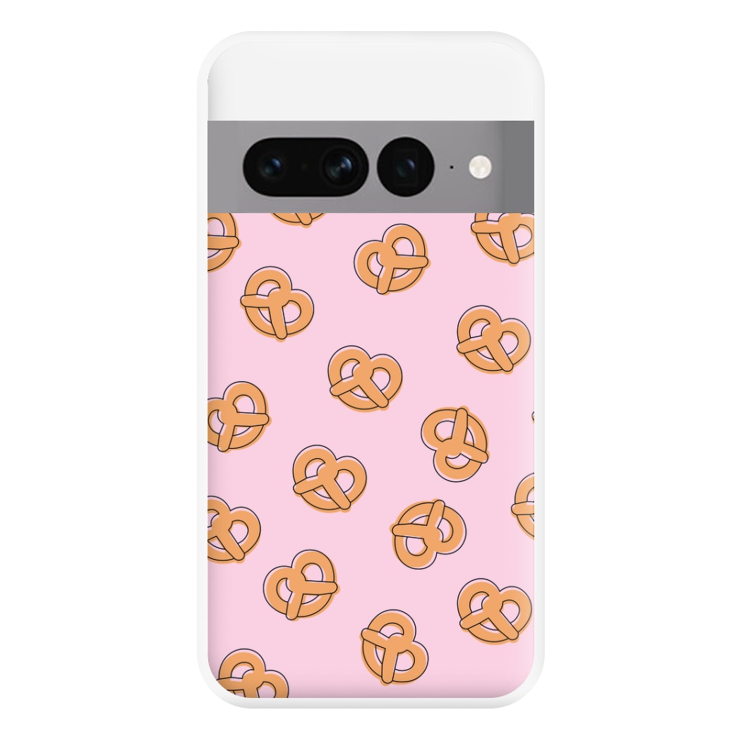 Pretzels - Fast Food Patterns Phone Case for Google Pixel 7 Pro