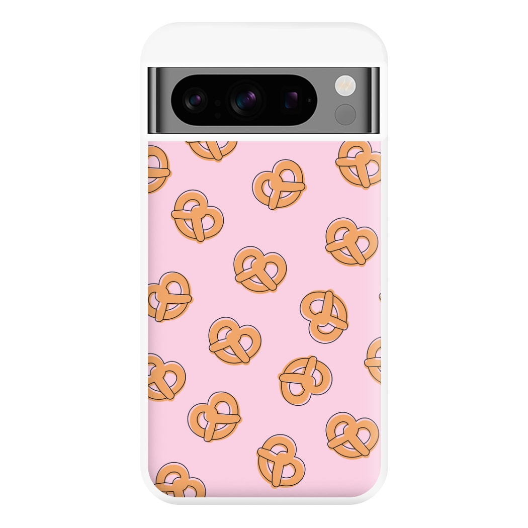 Pretzels - Fast Food Patterns Phone Case for Google Pixel 8 Pro