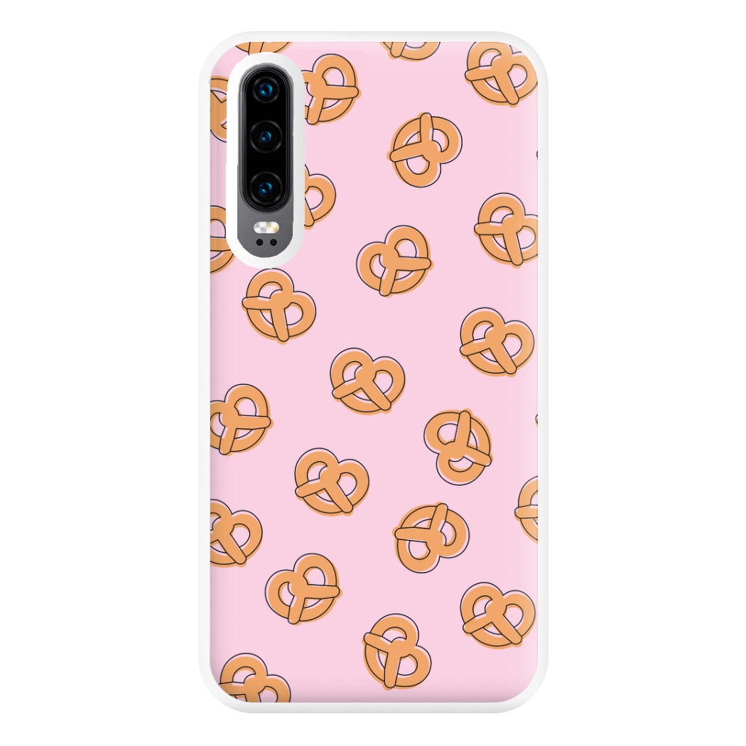 Pretzels - Fast Food Patterns Phone Case for Huawei P30