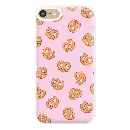 Pretzels - Fast Food Patterns Phone Case for iPhone 6 / 7 / 8 / SE