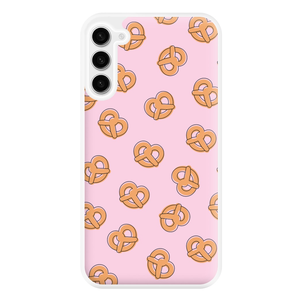 Pretzels - Fast Food Patterns Phone Case for Galaxy S23FE