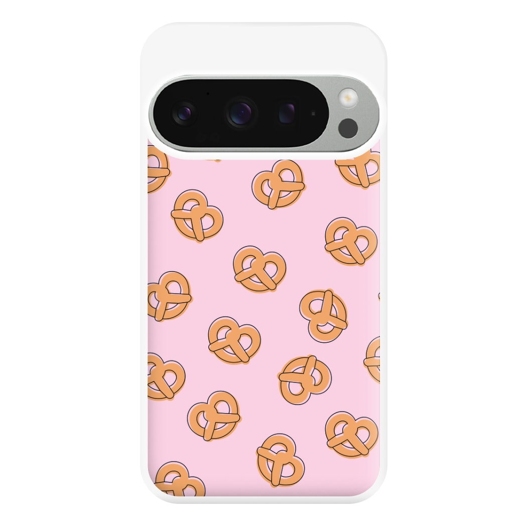 Pretzels - Fast Food Patterns Phone Case for Google Pixel 9 Pro XL