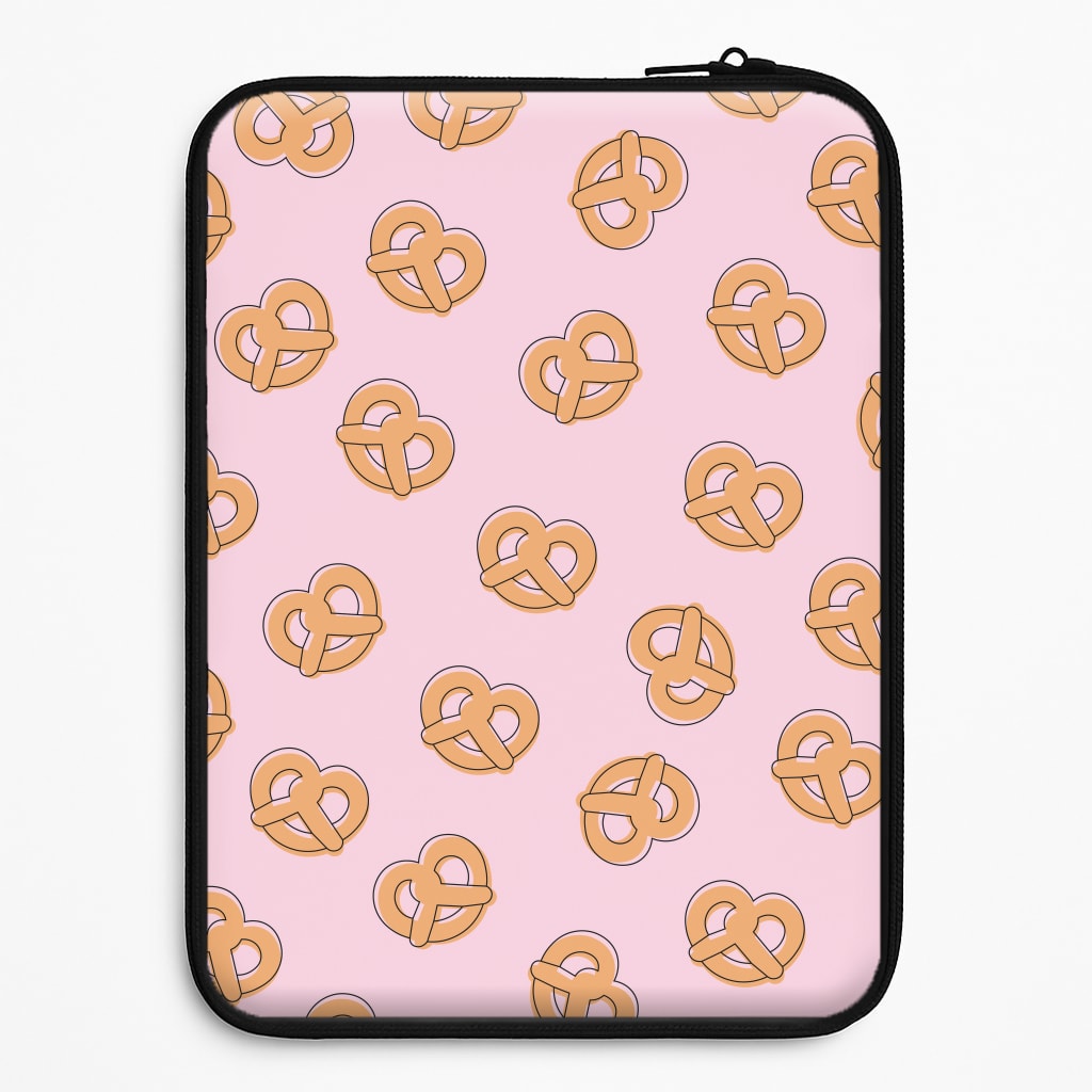 Pretzels - Fast Food Patterns Laptop Sleeve
