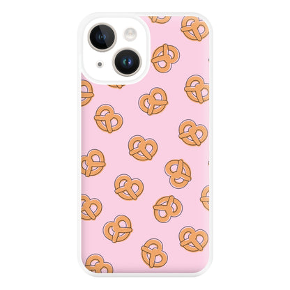 Pretzels - Fast Food Patterns Phone Case for iPhone 14