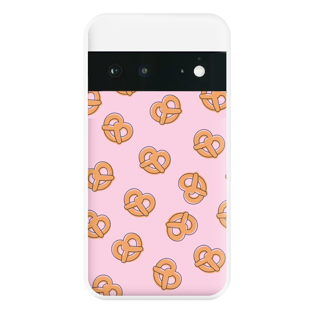 Pretzels - Fast Food Patterns Phone Case for Google Pixel 6a