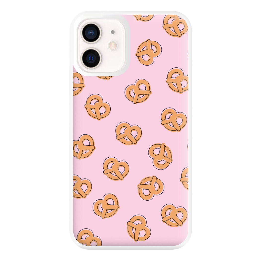 Pretzels - Fast Food Patterns Phone Case for iPhone 12 Mini