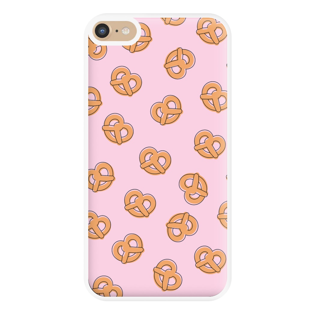 Pretzels - Fast Food Patterns Phone Case for iPhone 6 Plus / 7 Plus / 8 Plus