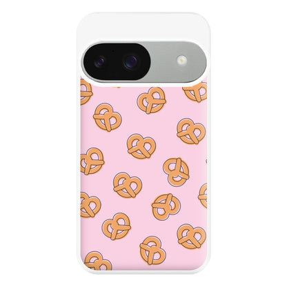 Pretzels - Fast Food Patterns Phone Case for Google Pixel 9 / 9 Pro