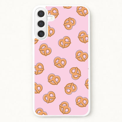Pretzels - Fast Food Patterns Phone Case for Galaxy A57