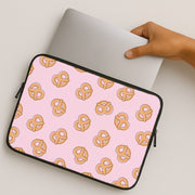 Pretzels - Fast Food Patterns Laptop Sleeve 2