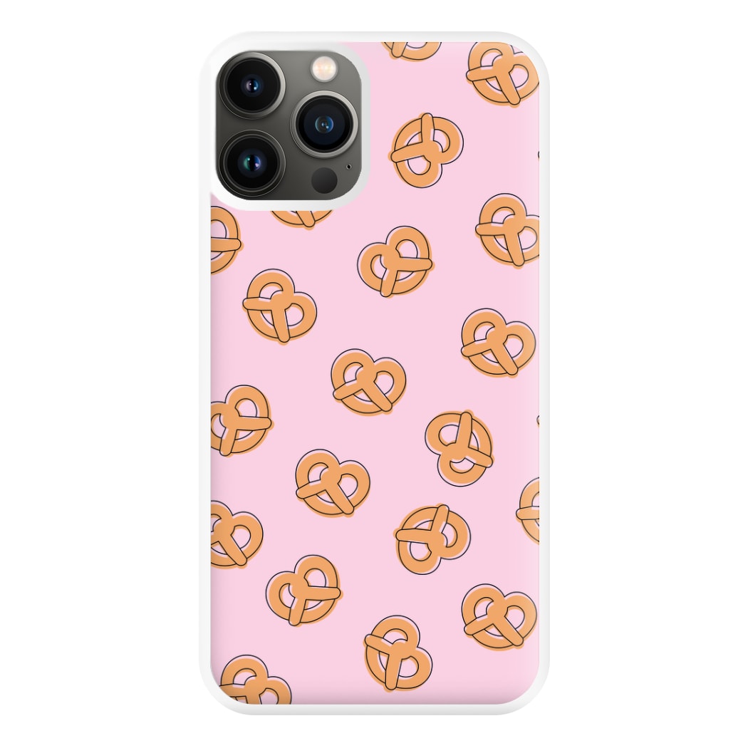 Pretzels - Fast Food Patterns Phone Case for iPhone 13 Pro Max