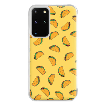 Tacos - Fast Food Patterns Phone Case for Galaxy S20 Plus