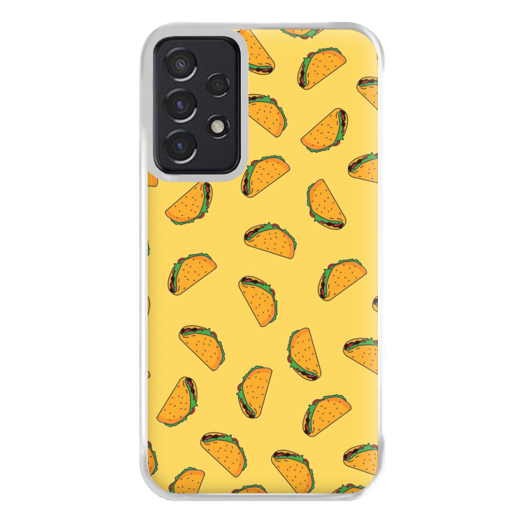 Tacos - Fast Food Patterns Phone Case for Galaxy A52 / A52s