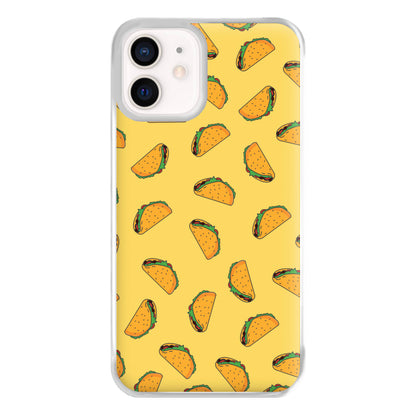 Tacos - Fast Food Patterns Phone Case for iPhone 13 Mini