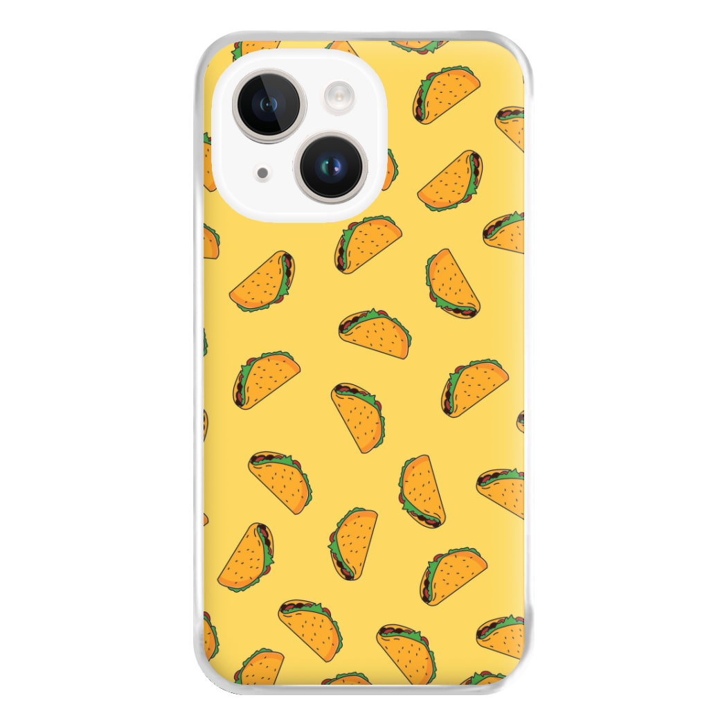 Tacos - Fast Food Patterns Phone Case for iPhone 14 Plus