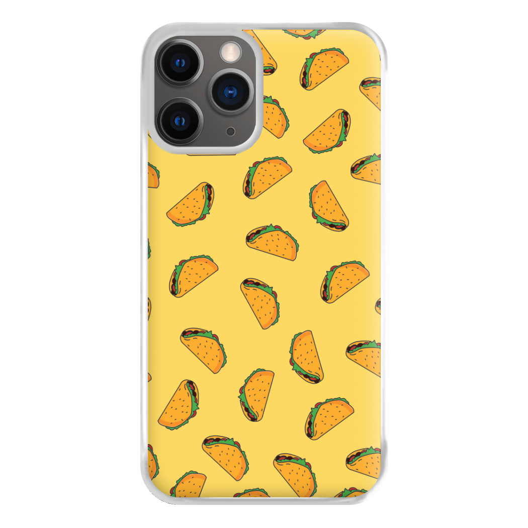 Tacos - Fast Food Patterns Phone Case for iPhone 12 Pro Max