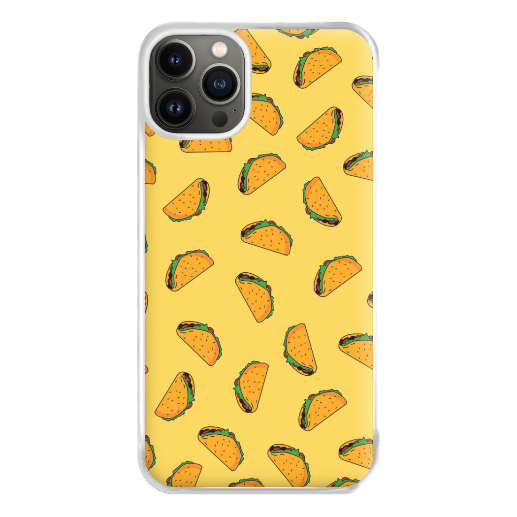 Tacos - Fast Food Patterns Phone Case for iPhone 13