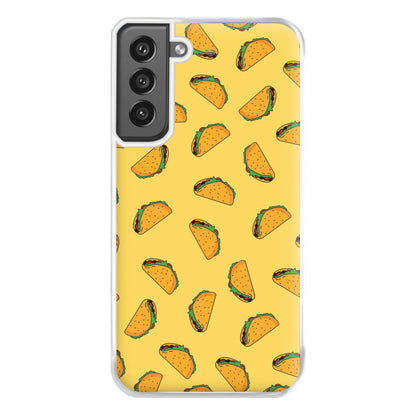 Tacos - Fast Food Patterns Phone Case for Galaxy S21FE