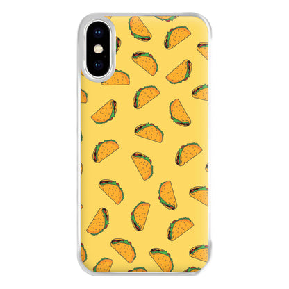 Tacos - Fast Food Patterns Phone Case for iPhone XS Max