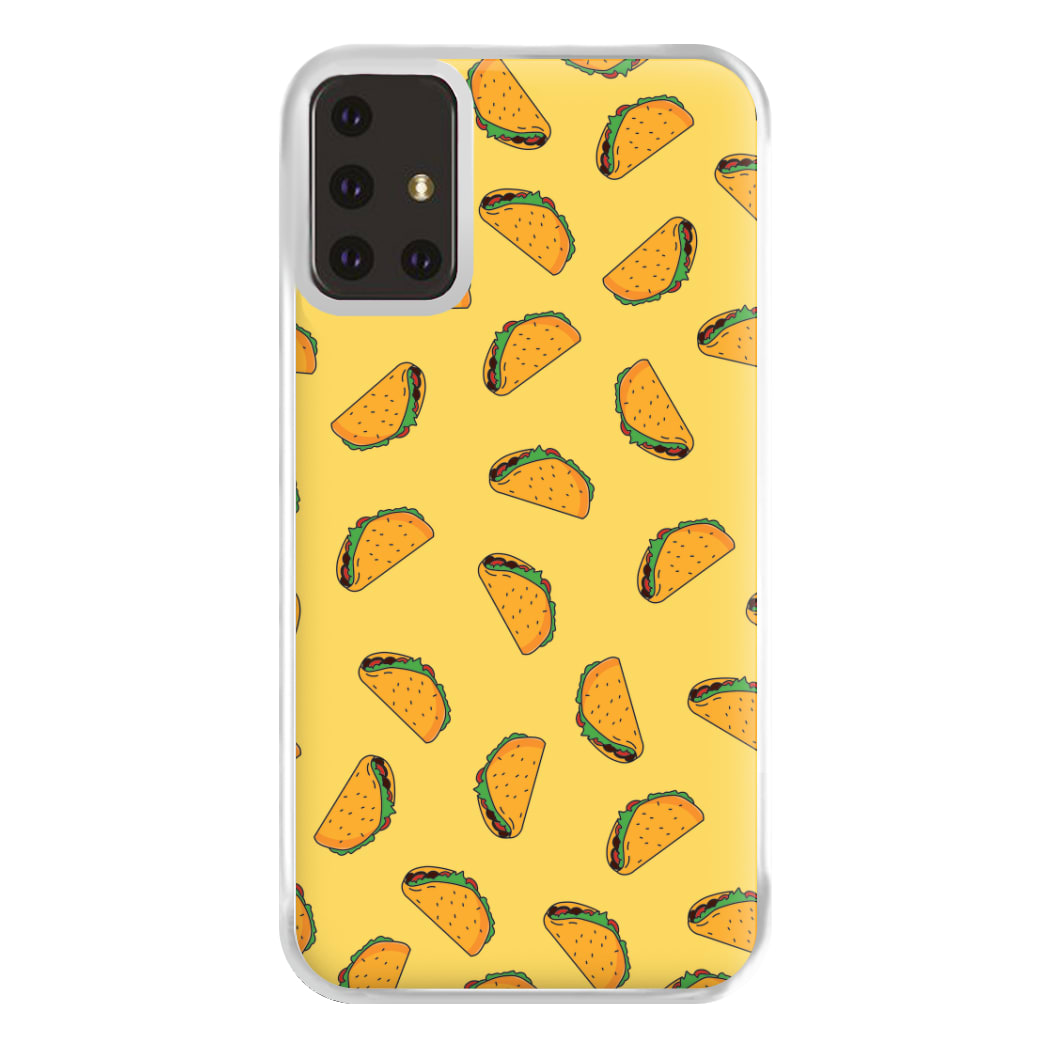 Tacos - Fast Food Patterns Phone Case for Galaxy A71